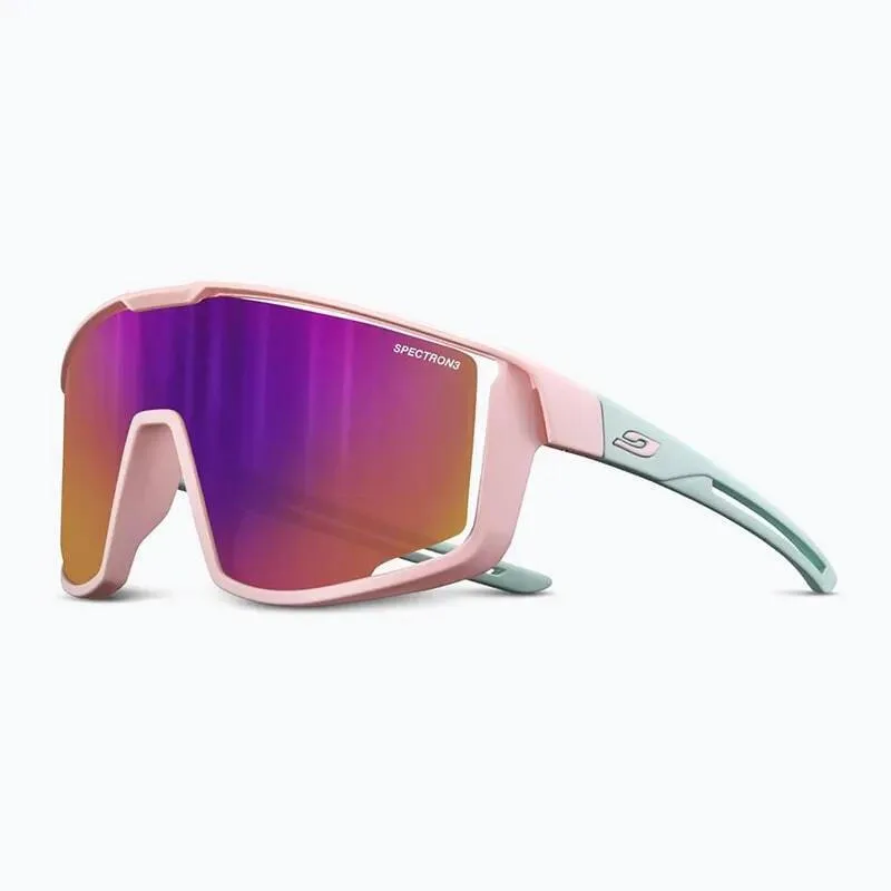 Julbo Fury Unisex Γυαλιά Ηλίου με Λευκό Κοκκάλινο Σκελετό και Πολύχρωμο Καθρέφτη Φακό - Image 1