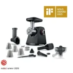 Bosch MFWS450B Μηχανή Άλεσης Κιμά 1900W Μαύρη