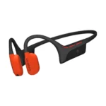 Suunto Wing 2 Bone Conduction Bluetooth Handsfree Ακουστικά με Αντοχή στον Ιδρώτα και Θήκη Φόρτισης Πορτοκαλί