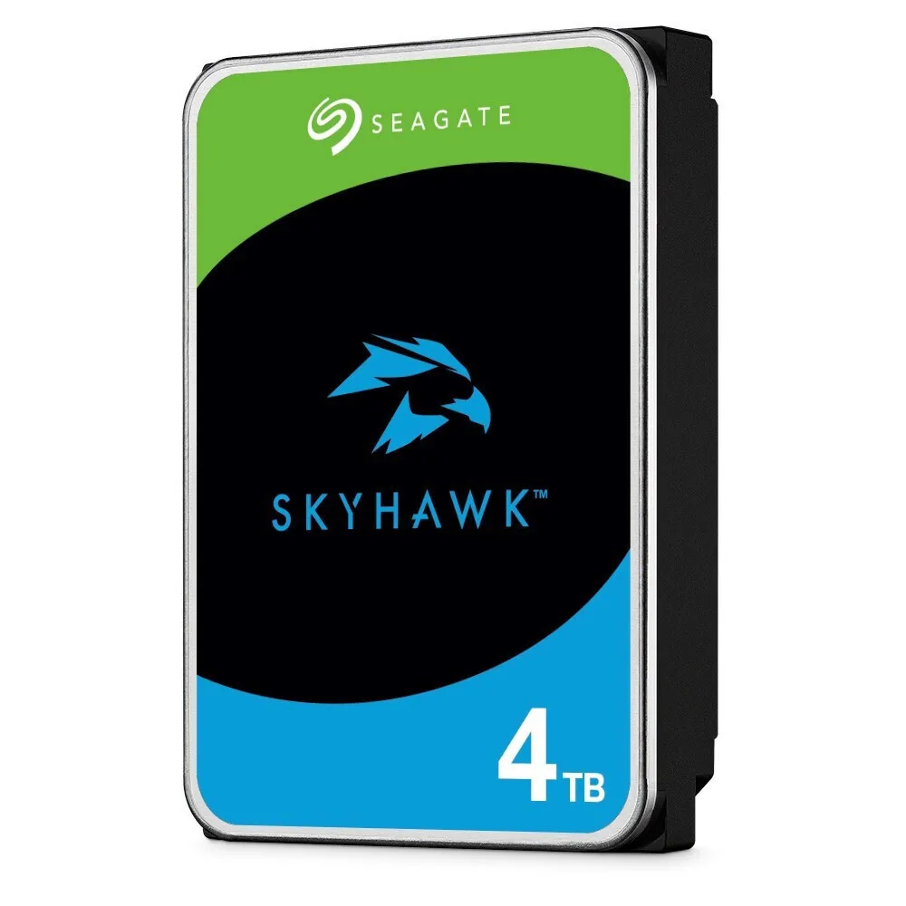 Seagate Skyhawk +Rescue 4TB HDD Σκληρός Δίσκος 3.5" SATA III με 256MB Cache για Καταγραφικό ST4000VX016 - Image 1