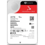 Seagate Ironwolf Pro 20TB HDD Σκληρός Δίσκος 3.5" SATA III 7200rpm με 256MB Cache για NAS ST20000NT001