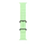 Apple Ocean Band Λουράκι Σιλικόνης Neon Green - Black Titanium Finish (Apple Watch Ultra 1 / 2 / 3) MGCL4ZM/A