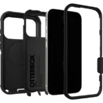 Otterbox Back Cover Σιλικόνης / Πλαστικό με Λουράκι Μαύρο (iPhone 17 Pro) 77-98380