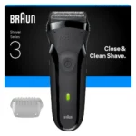 Braun Series 3 Περιστρεφόμενη Ξυριστική Μηχανή Προσώπου Επαναφορτιζόμενη