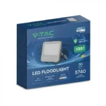 V-TAC Στεγανός Προβολέας LED 50W Ψυχρό Λευκό 6500K IP66 232176