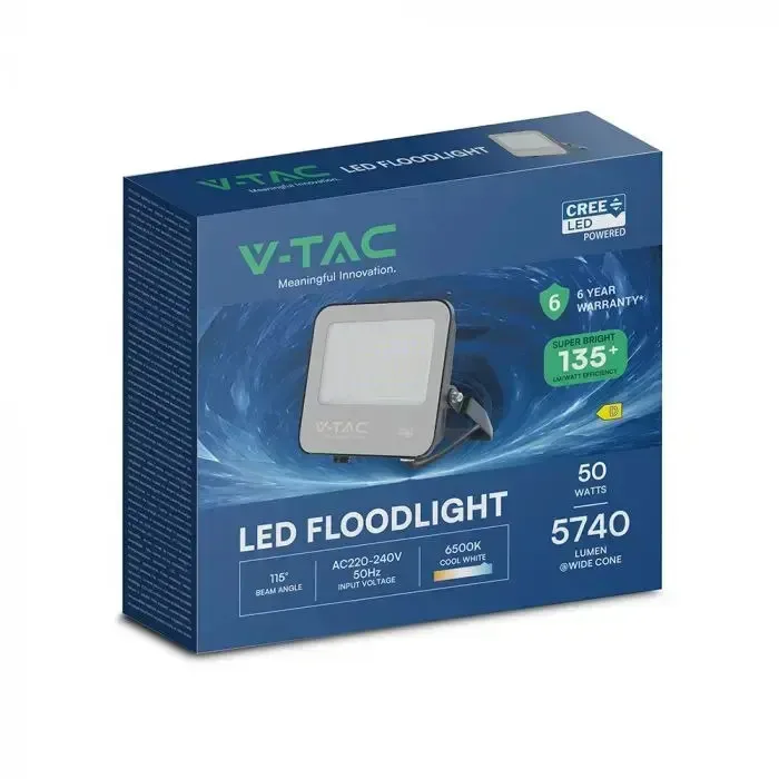 20251104125923_e53d7958 V-TAC Στεγανός Προβολέας LED 50W Ψυχρό Λευκό 6500K IP66 232176 - Image 1