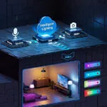 Teckin Smart Λάμπες Lepro Ai LED 8.5W για Ντουί E27 RGB Dimmable 2τμχ B1-EU-2