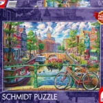 Amsterdam Canal Magic Puzzle 2D 1000pcs