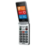 Brondi Amico Super TV Dual SIM Κινητό με Μεγάλα Κουμπιά Γκρι