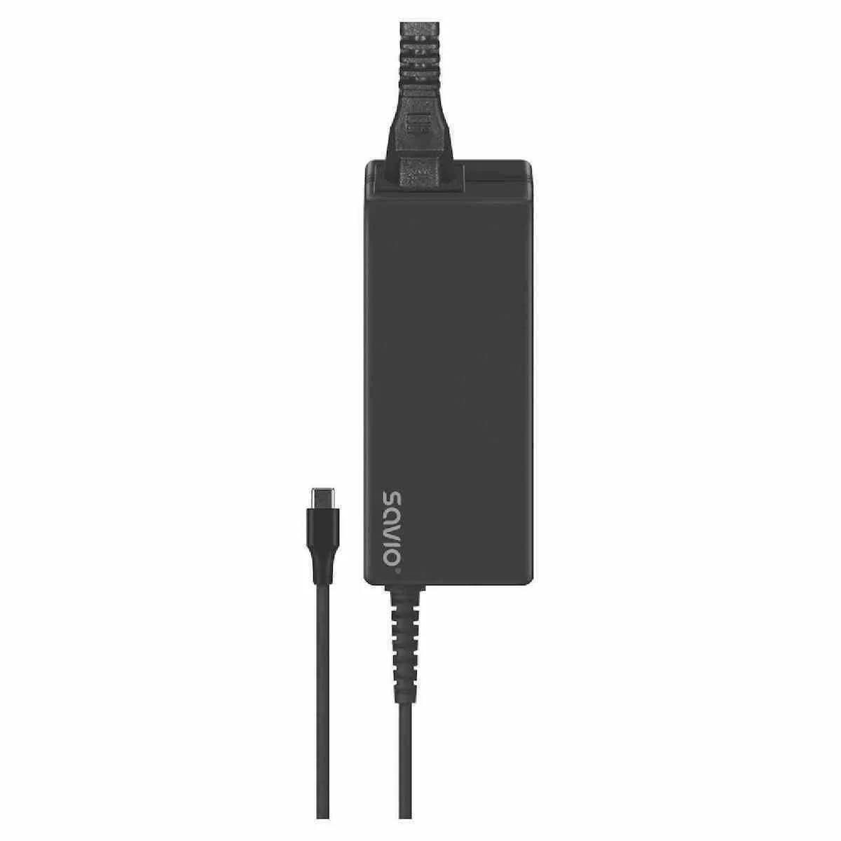 20251105113248_30e1f96a Savio USB-C Universal Φορτιστής Laptop 65W 20V 3A με Αποσπώμενο Καλώδιο Τροφοδοσίας - Image 1