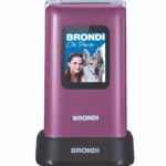 Brondi Amico Prezioso Dual SIM Κινητό με Μεγάλα Κουμπιά Μωβ