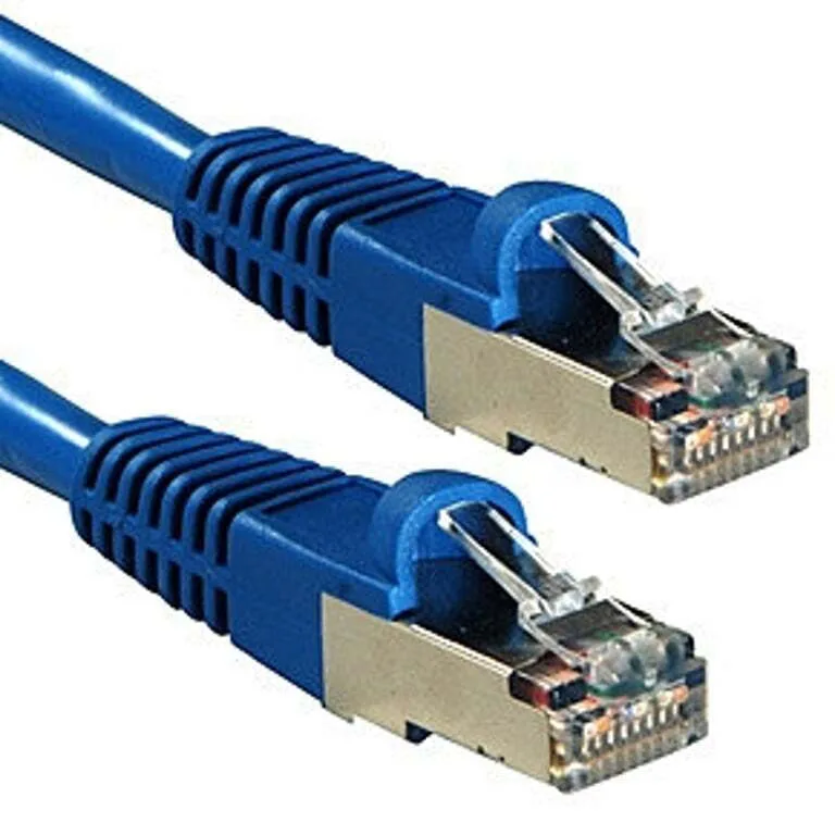 Lindy S/FTP Cat.6a Καλώδιο Δικτύου Ethernet 10m Μπλε 1τμχ (47153) - Image 1
