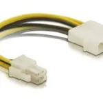 DeLock 4-Pin Molex - 4-Pin Molex Cable 0.15m Πολύχρωμο 82391