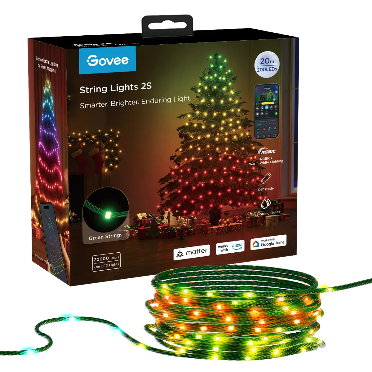 20251106132958_lampakia_led_20m_se_seira_h80c4c41 Λαμπάκια LED 20μ. RGB σε Σειρά H80C4C41 - Image 1