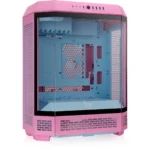 Thermaltake The Tower 600 Gaming Midi Tower Κουτί Υπολογιστή με Πλαϊνό Παράθυρο Bubble Pink