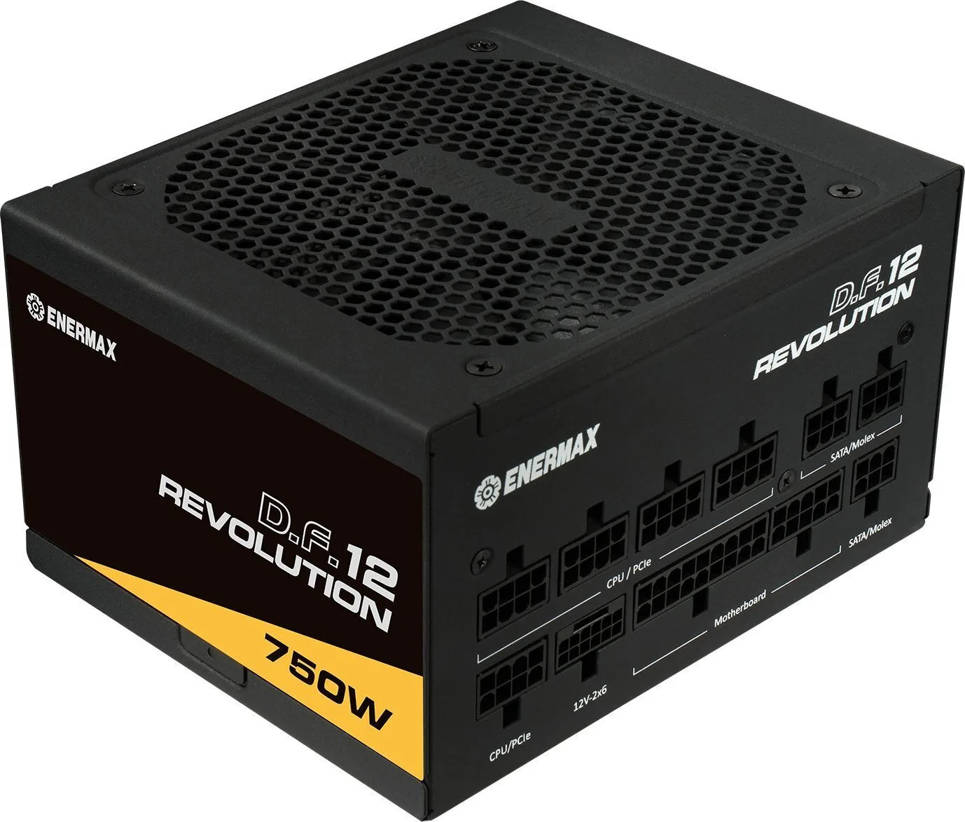 Enermax Revolution D.F.12 750W Μαύρο Τροφοδοτικό Υπολογιστή Full Modular 80 Plus Gold - Image 1