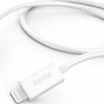 HAMA USB-A to Lightning Cable Λευκό 1.5m (00201581)