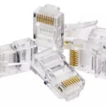 A-LAN Βύσμα RJ-45 male 100τμχ Διάφανο WT106