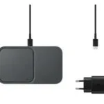 Samsung Ασύρματος Φορτιστής (Qi Pad) 15W Power Delivery Μαύρος (Fast Wireless Duo Charger & Adapter)