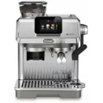 De'Longhi Αυτόματη Μηχανή Espresso Πίεσης 15bar με Μύλο Άλεσης Ασημί EC9455.M
