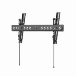 Gembird WM-95T-PRO-01 Βάση Τηλεόρασης Τοίχου έως 95" και 60kg Ασημί