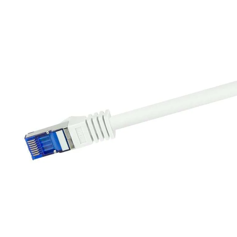 20251110170018_f3fdaaa5 LogiLink S/FTP Cat.6a Καλώδιο Δικτύου Ethernet 0.25m Λευκό 1τμχ C6A011S - Image 1
