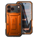Supcase Unicorn Beetle Pro Back Cover Tempered Glass / Πλαστικό / Σιλικόνης Κοραλί (iPhone 17 Pro Max)