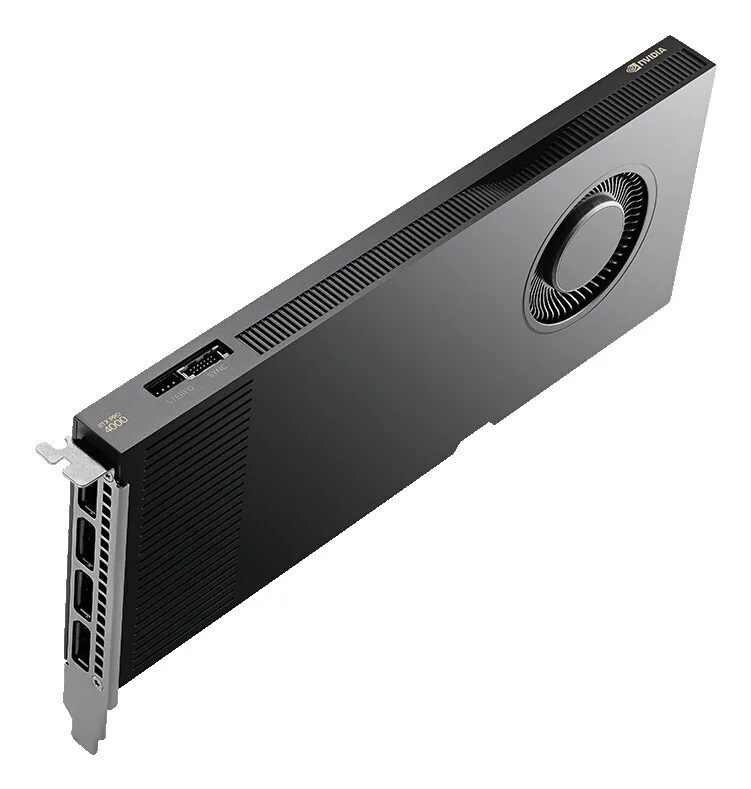 PNY RTX Pro 4000 Blackwell 24GB GDDR7 Κάρτα Γραφικών VCNRTXPRO4000-PB - Image 1