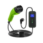 Qoltec Φορητός Μονοφασικός Σταθμός Φόρτισης 3.5kW με Ενσωματωμένο Καλώδιο Type 2 (52476)