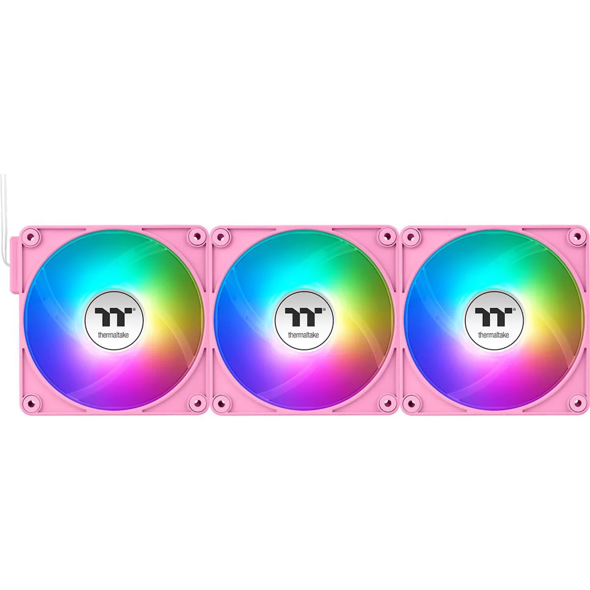 Thermaltake CT120 EX Case Fan με ARGB Φωτισμό 3τμχ Ροζ - Image 1
