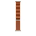 Apple Alpine Loop Λουράκι Terra Cotta - Natural Titanium Finish - Large (Apple Watch 44/45/46mm/Ultra 49mm) MFTD4ZM/A