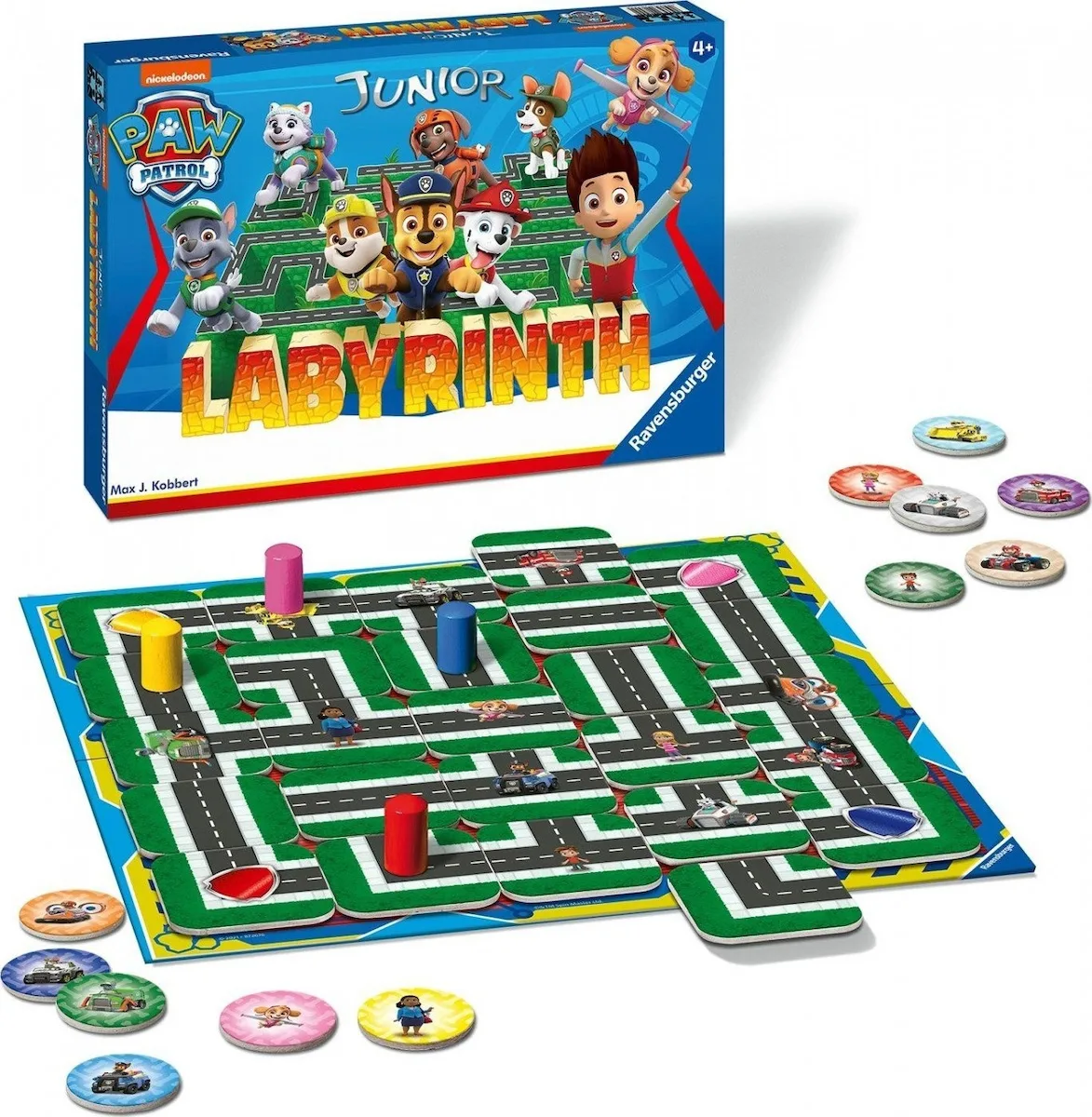 20251113151905_b5f54959 Επιτραπέζιο Παιχνίδι Paw Patrol Junior Labyrinth για 2-4 Παίκτες 4+ Ετών 20799 Ravensburger - Image 1