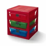 LEGO Σύστημα Αποθήκευσης Παιχνιδιών από Πλαστικό Κόκκινο 34x32x38cm 40950001