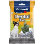 Vitakraft Dental 3in1 Fresh Μασώμενο Stick για Σκύλους κατά της Πέτρας & Πλάκας 70gr 7τμχ 330254