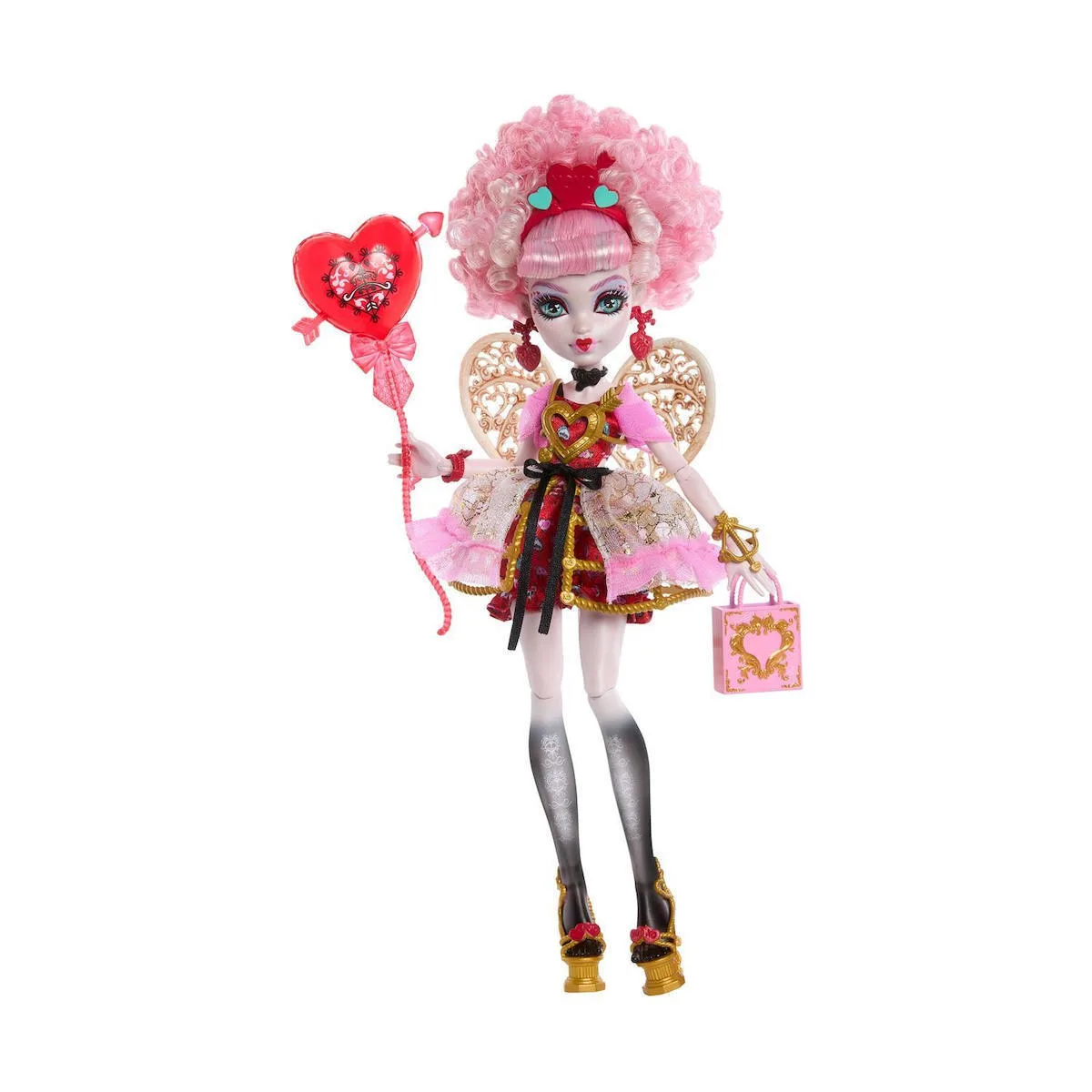 20251117111440_397eb2ef Mattel Monster High Scary Sweet Birthday Cupid Κούκλα για 4+ Ετών 29εκ. JBG77 - Image 1