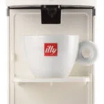 Illy Easy Καφετιέρα για Κάψουλες E.S.E. Pod Πίεσης 20bar Λευκή