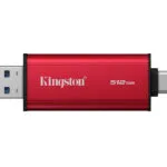 Kingston 512GB USB 3.2 SSD Stick με σύνδεση USB-C Μαύρο