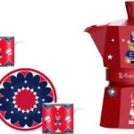 Bialetti Χριστουγεννιάτικη Τσαγιέρα Κόκκινη