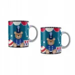 Bialetti Σετ Χριστουγεννιάτικες Κούπες 300ml 2τμχ