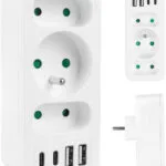 Maclean Energy Πολύπριζο 4 Θέσεων με 4 USB-A MCE248 F