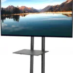 Mozos 1500 Βάση Τηλεόρασης Δαπέδου έως 60" Ασημί