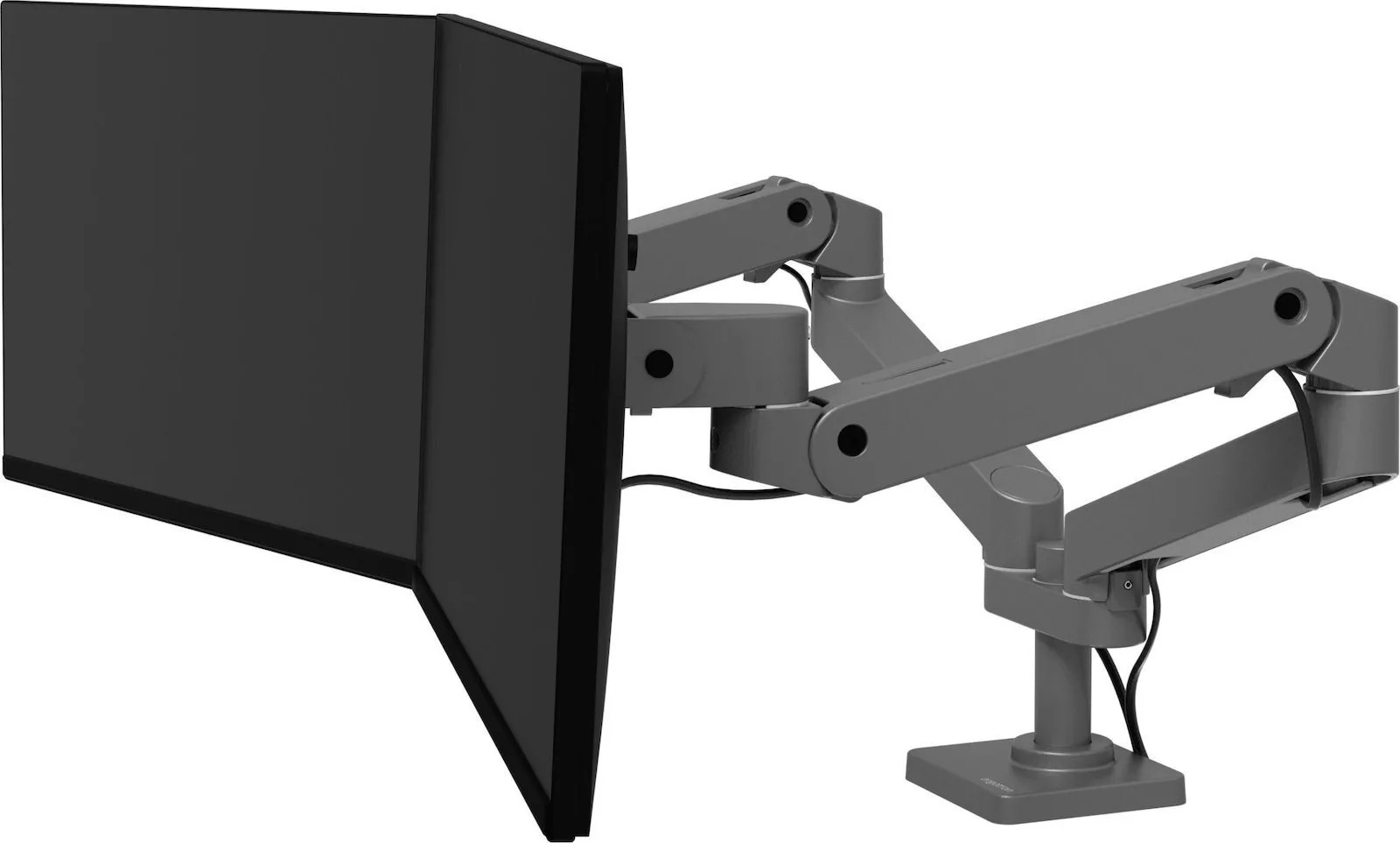 Ergotron LX Pro Dual Βάση Γραφείου για 2 Οθόνες έως 27" με Βραχίονα Γκρι - Image 1