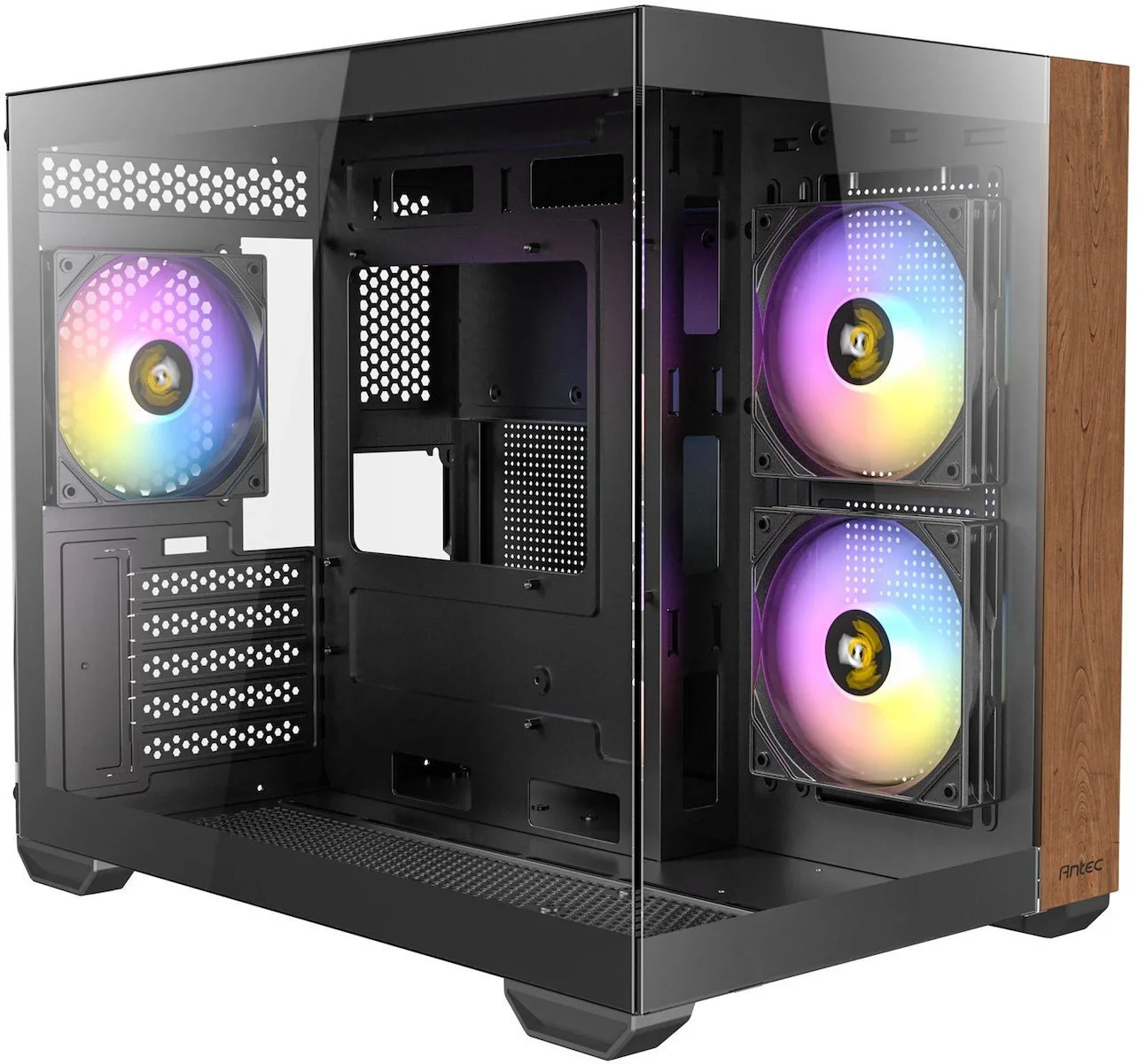 Antec CX600M RGB Gaming Mini Tower Κουτί Υπολογιστή με Πλαϊνό Παράθυρο Μαύρο - Image 1