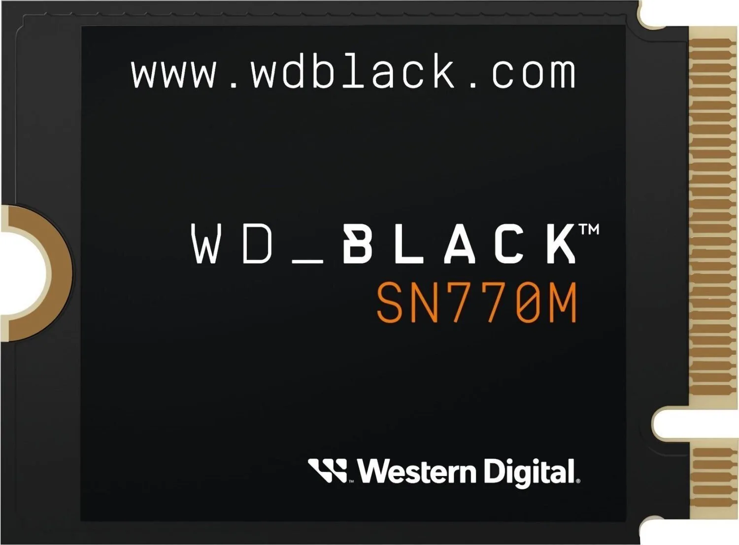 Western Digital SN770M SSD 1TB τύπου M.2 με σύνδεση PCI Express 4.0 WDBDNH0010BBK-WRSN - Image 1