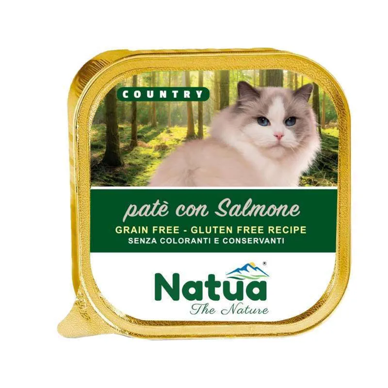 Natua Υγρή Τροφή για Γάτες με Σολομό και Κρέας 100gr - Image 1