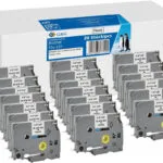 G&G Ταινία Ετικετογράφου 8m x 12mm σε Μαύρο Χρώμα