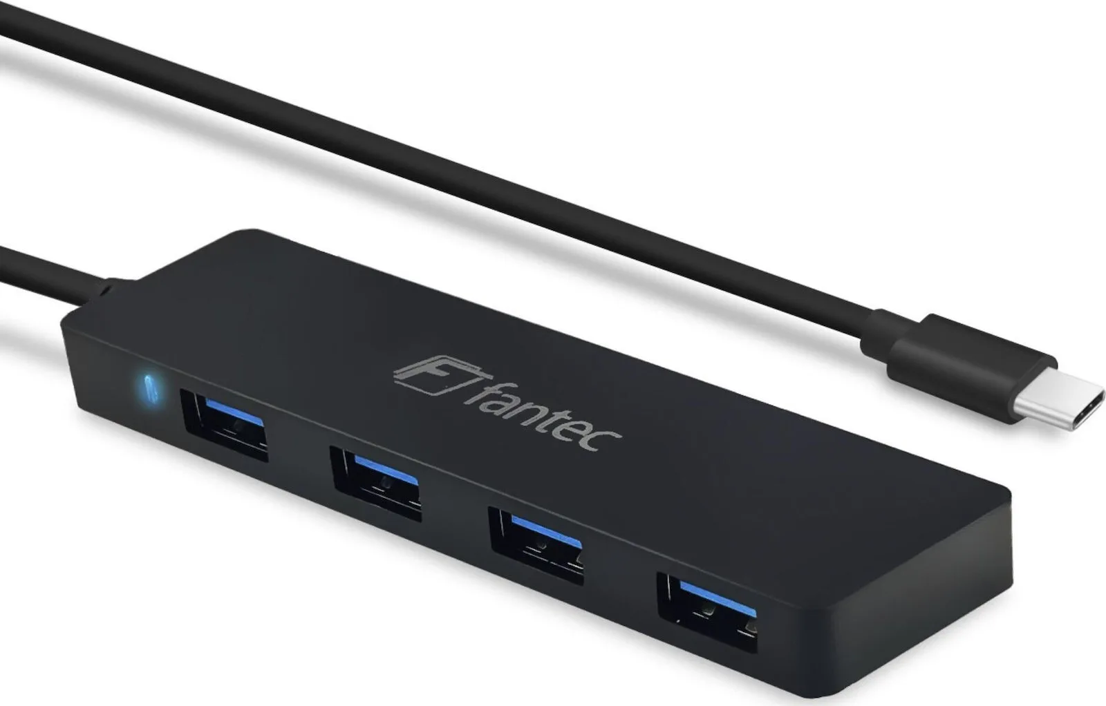 20251119172743_fantec_usb_3_0_hub_10_thyron_me_syndesi_usb_c_usb_a_2569 Fantec USB 3.0 Hub 4 Θυρών με σύνδεση USB-C / USB-A 2569 - Image 1