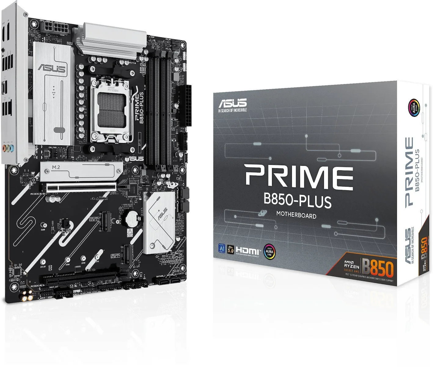 Asus PRIME B850-PLUS-CSM Motherboard ATX με AMD AM5 Socket 90MB1LC0-M0EAYC - Image 1