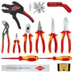 Knipex Extension Set Electro 2 Σετ Πένσες Ηλεκτρολόγου 13τμχ 00 20 90 V02