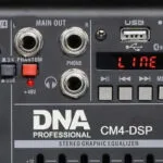 DNA CM4-DSP Ψηφιακή Κονσόλα 4 Καναλιών / 15 Εισόδους XLR & Bluetooth